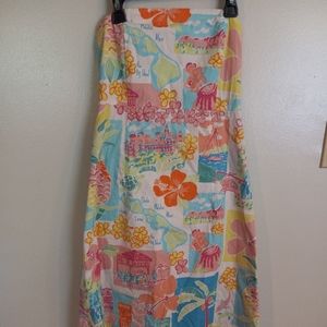 Lilly Pulitzer Hawaiian print dress